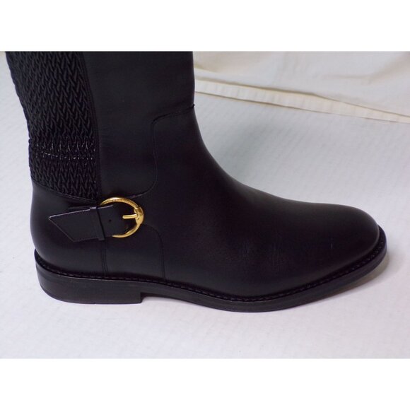 🆕 COLE HAAN Clover Stretch Tall Knee High Boot 6 Black - Picture 11 of 14